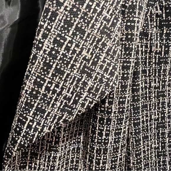 Kasper Women's Tweed Blazer in Black and White - Picture 2 of 4